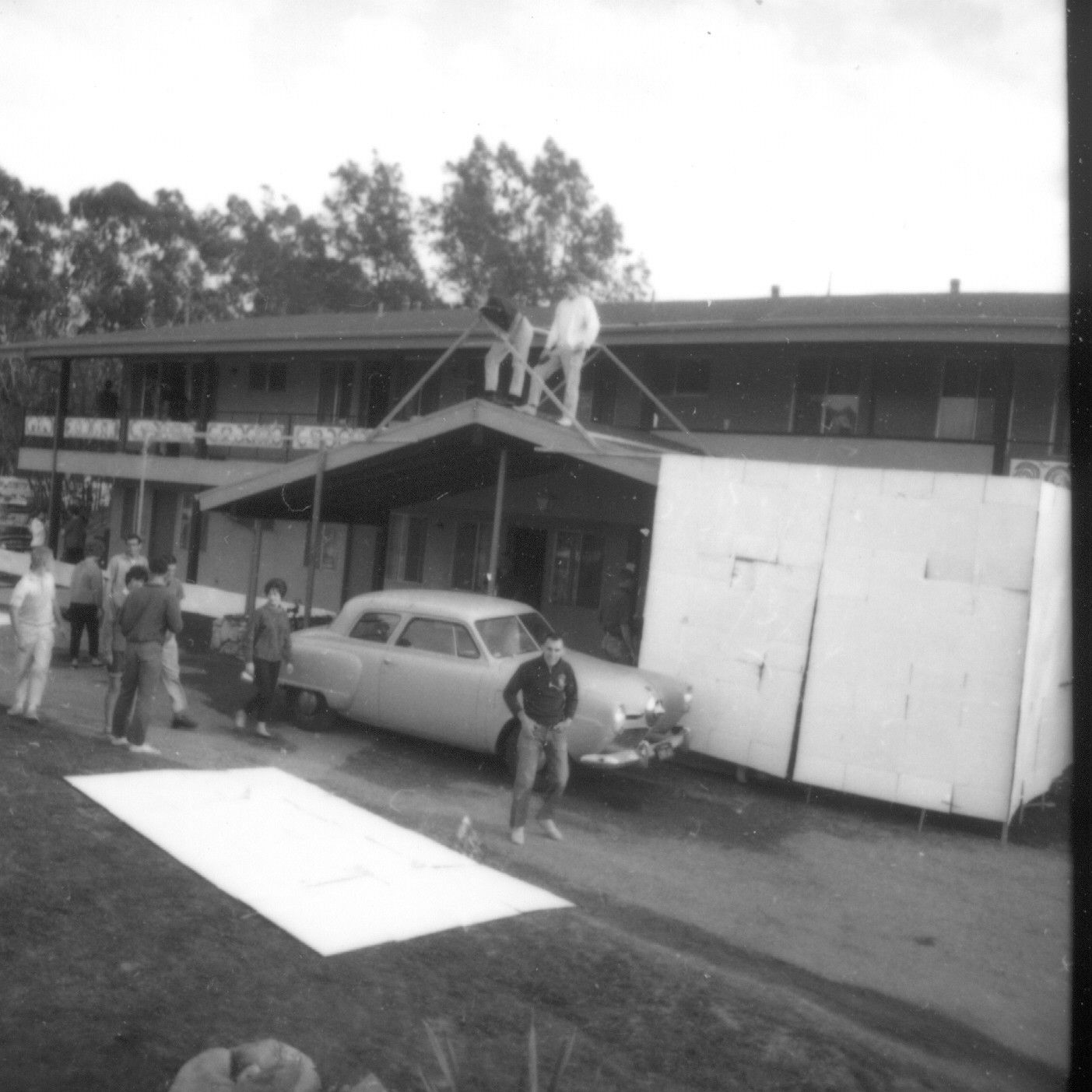 The Lambda Chi Alpha house at 6519 Cervantes Road